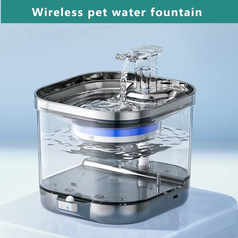 Automatische drinkfontein voor - Pet Water Fountain Stainless Steel recensie en prijs