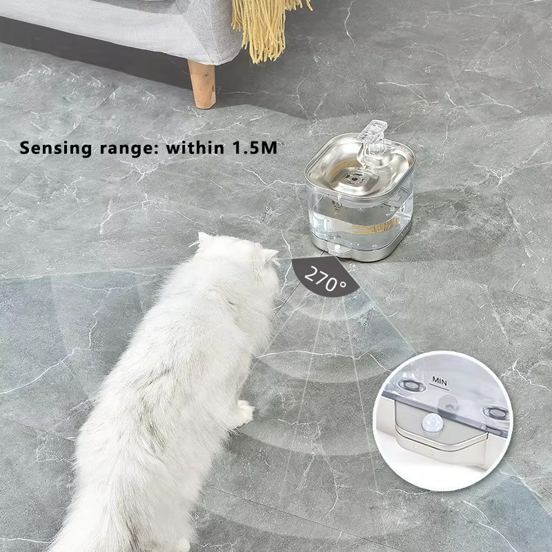 Automatische drinkfontein voor - Pet Water Fountain Stainless Steel recensie en prijs