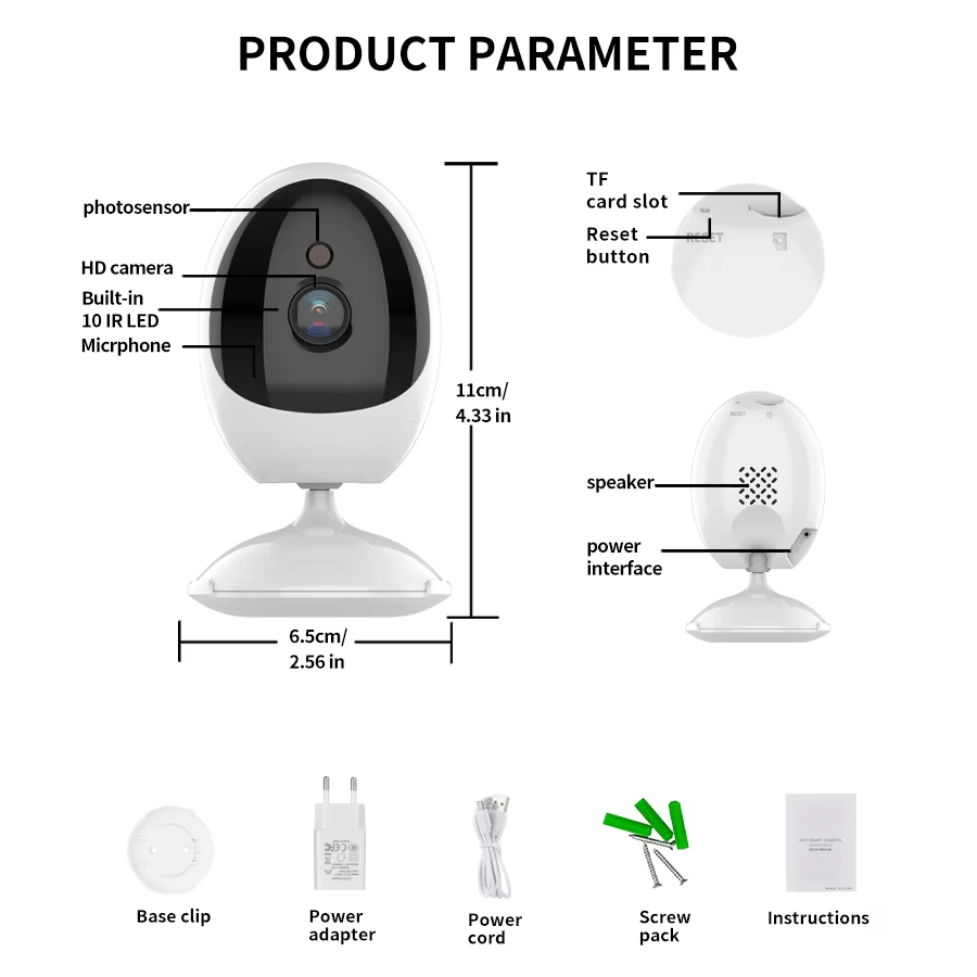 4MP WiFi Indoor Baby- en huisd - Smart Pet Feeder Camera Wifi recensie en prijs