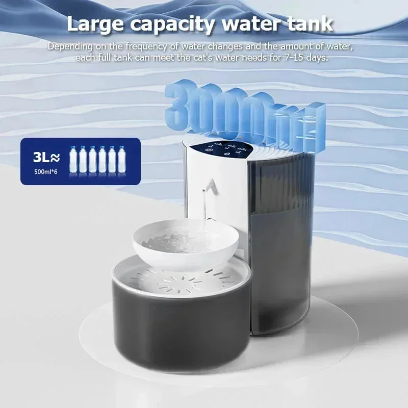 3L grote capaciteit slimme wat - Automatic Cat Water Dispenser 3L recensie en prijs