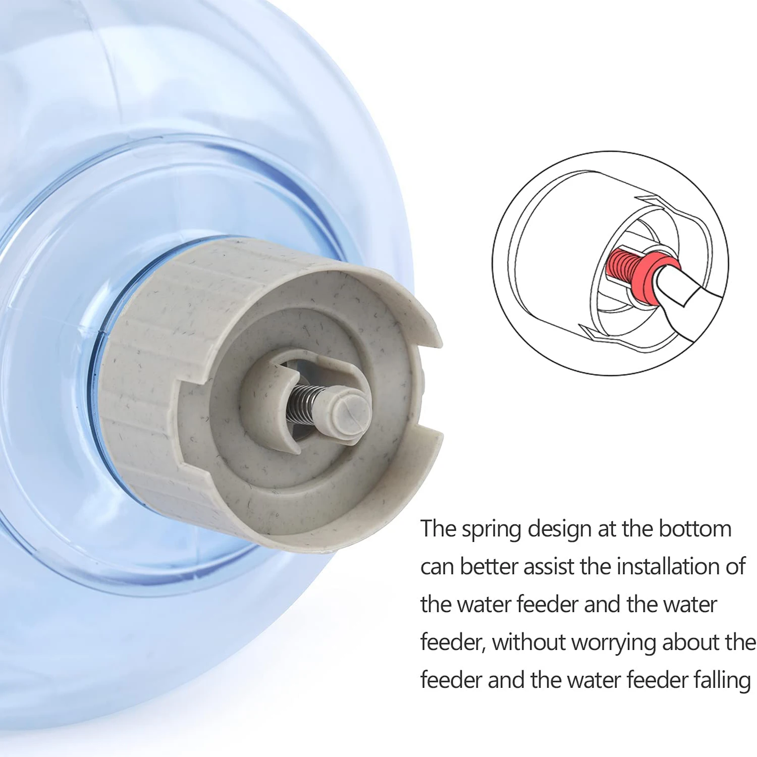 Automatische waterdispenser, g - Pet Water Fountain Stainless Steel recensie en prijs