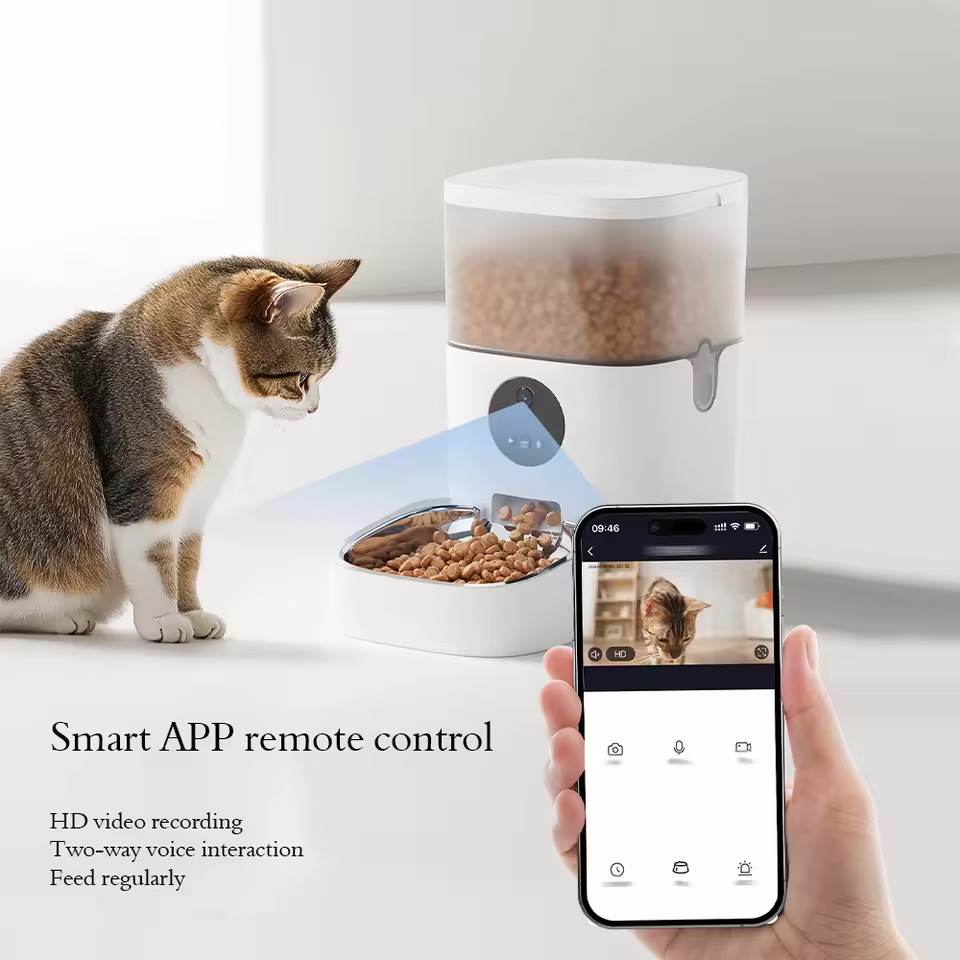 Automatische slimme moderne hu - Pet Feeder App Control Portion recensie en prijs