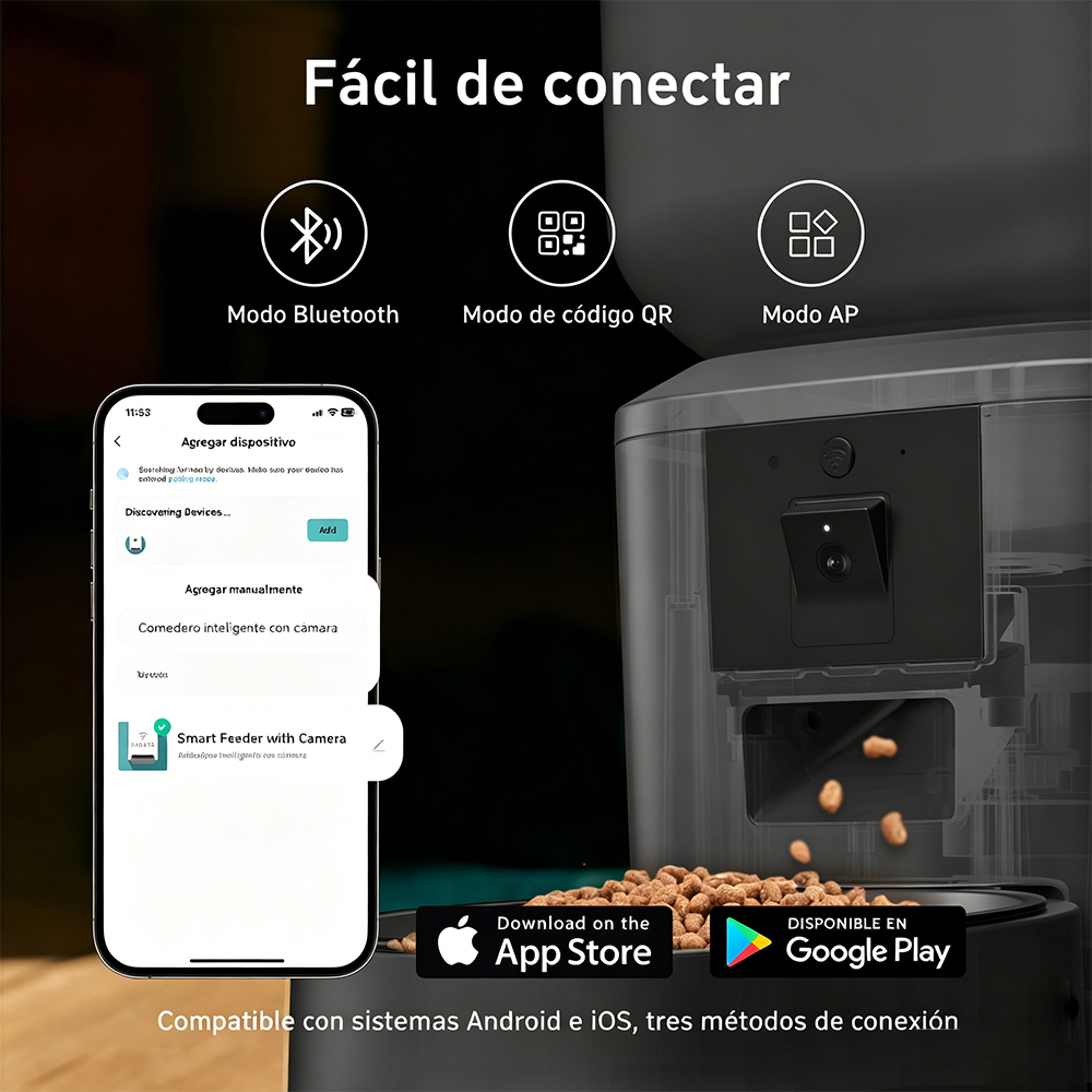 Nityers 8L Automatische Katten - Smart Pet Feeder Camera Wifi recensie en prijs