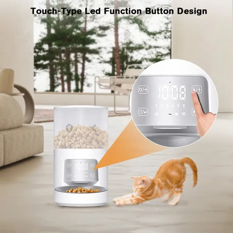 Automatische Huisdierenvoerdis - Automatic Cat Feeder 6L Timed recensie en prijs
