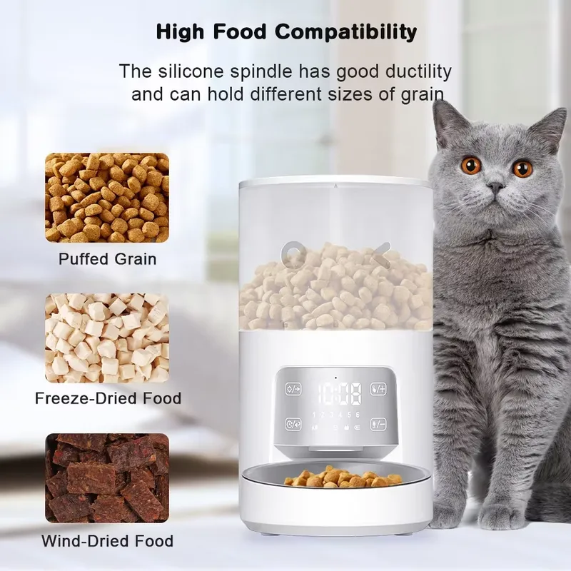 Automatische Huisdierenvoerdis - Automatic Cat Feeder 6L Timed recensie en prijs
