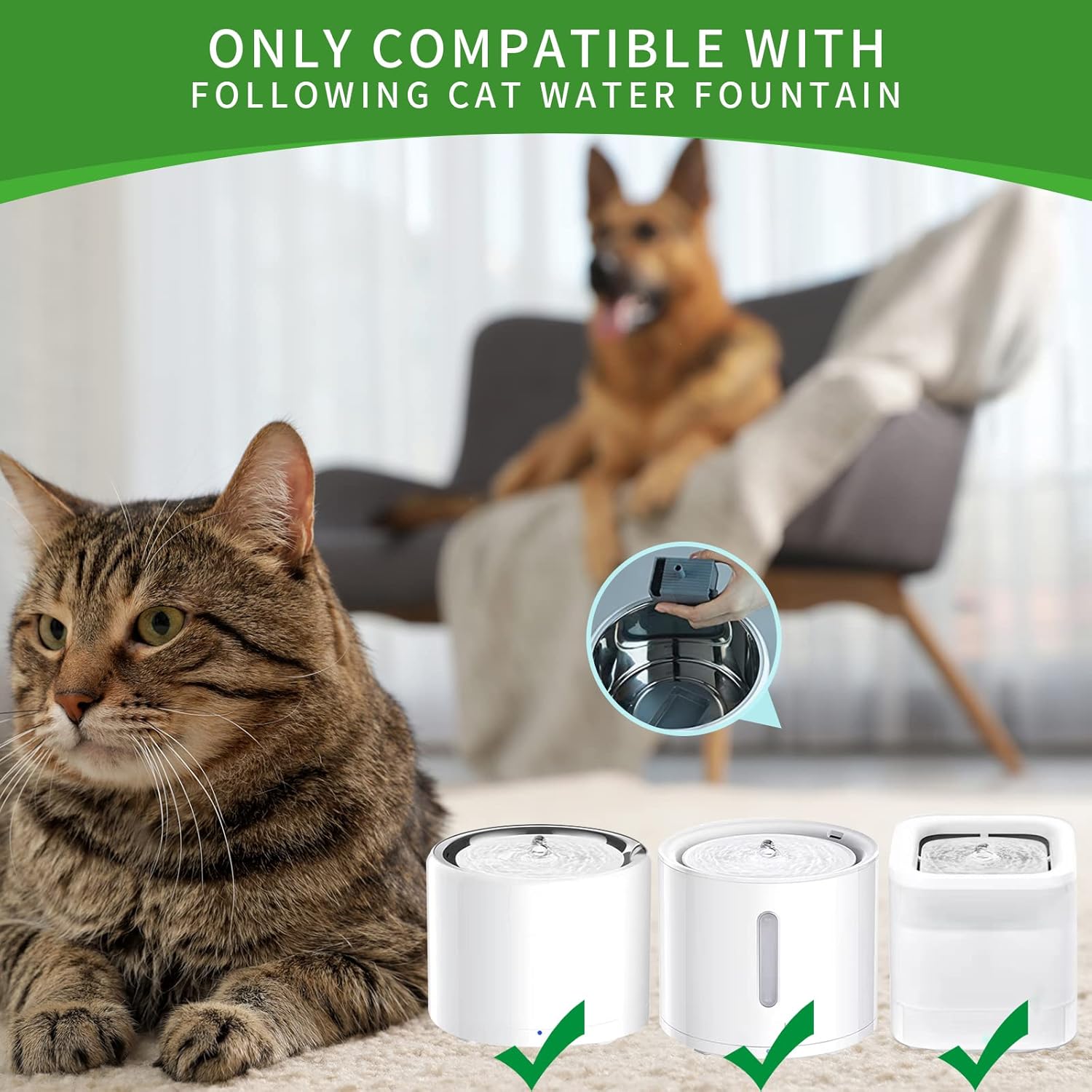 12-pack kattenwaterfontein spo - Pet Fountain Filter Replacement recensie en prijs