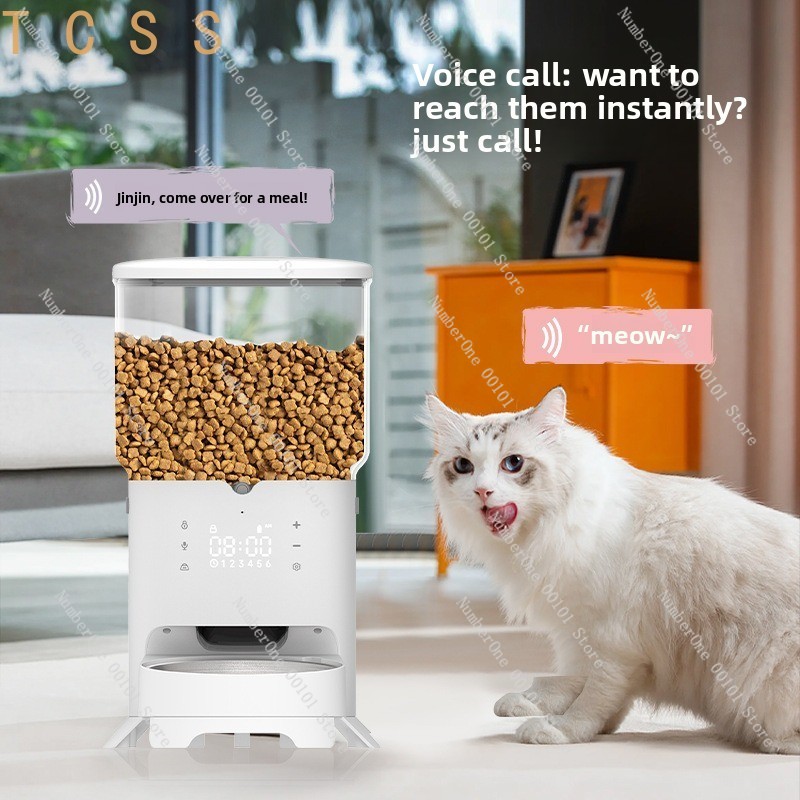6L WiFi Slimme Automatische Hu - Automatic Cat Feeder 6L Timed recensie en prijs