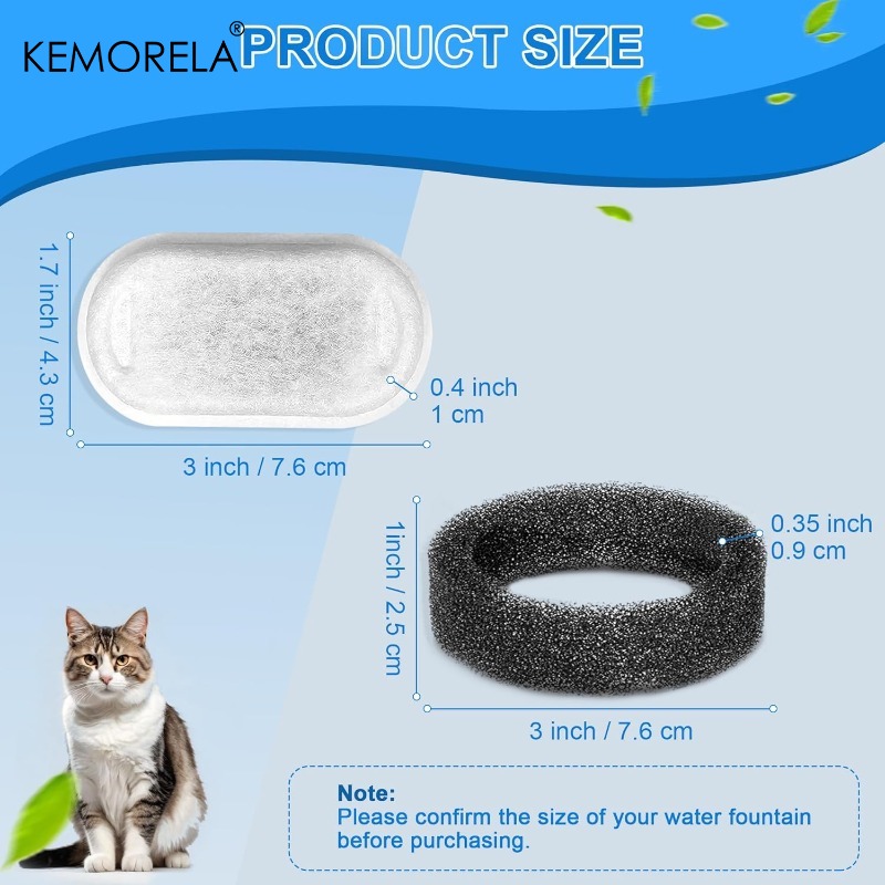 KEMORELA 20PCS Kat Fontein Act - Pet Water Fountain Stainless Steel recensie en prijs