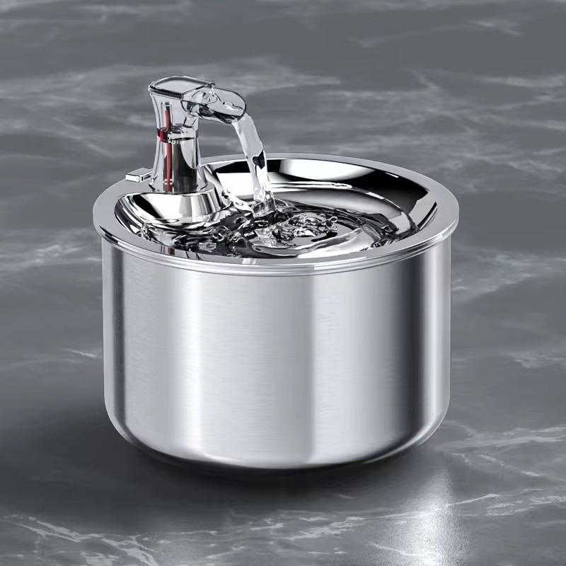Ontwerp RVS drinkfontein voor  - Pet Water Fountain Stainless Steel recensie en prijs