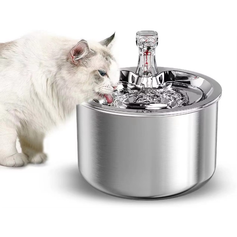 Ontwerp RVS drinkfontein voor  - Pet Water Fountain Stainless Steel recensie en prijs