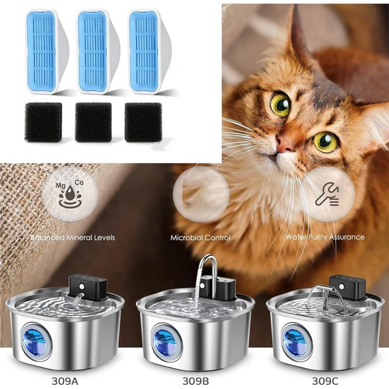 FYBL-Cat Waterfontein Filter V - Pet Fountain Filter Replacement recensie en prijs