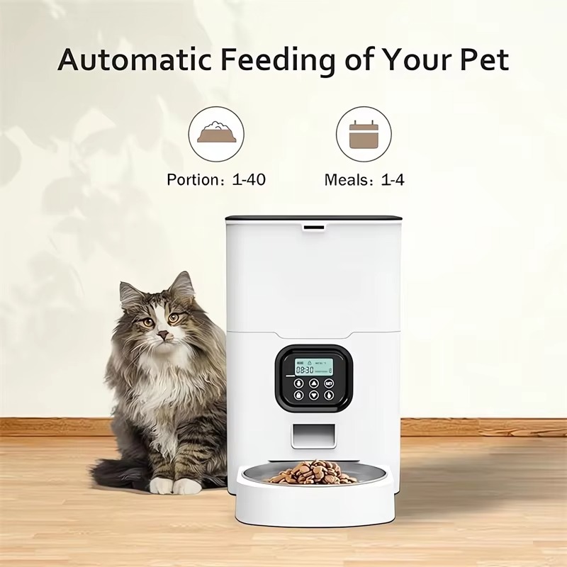 6L Slimme Automatische Hondenv - Automatic Cat Feeder 6L Timed recensie en prijs