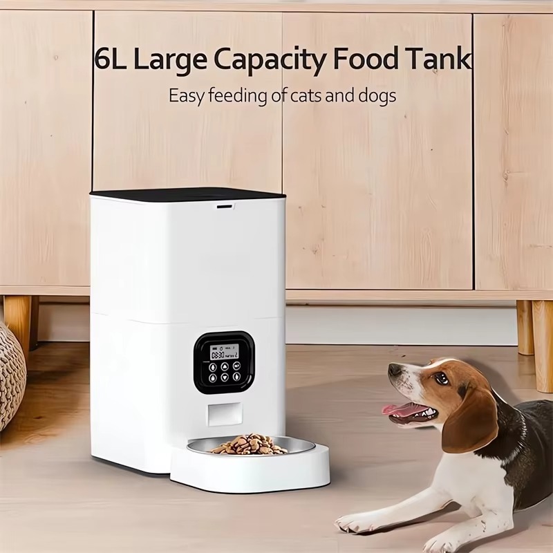 6L Slimme Automatische Hondenv - Automatic Cat Feeder 6L Timed recensie en prijs