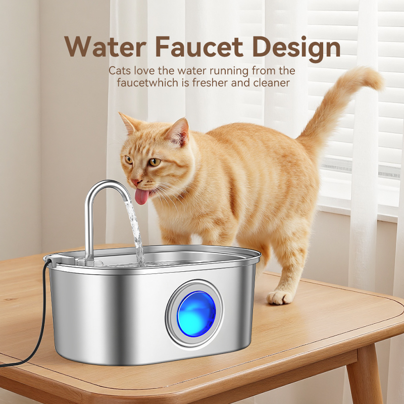 ROJECO 3.2L roestvrijstalen ka - Smart Pet Water Fountain Wifi recensie en prijs