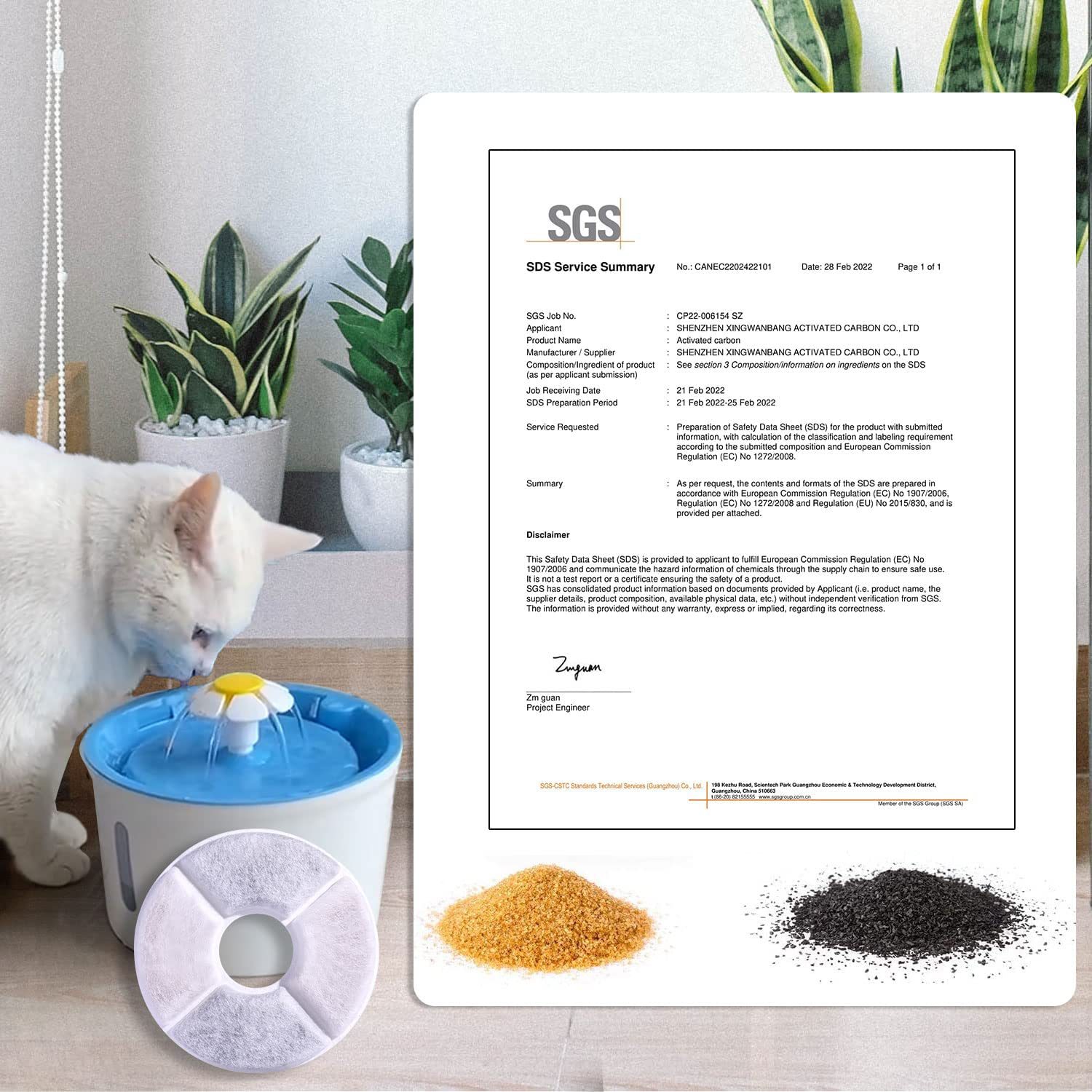 Kat Waterfontein Filterbron Fa - Pet Water Fountain Pump Replacement recensie en prijs
