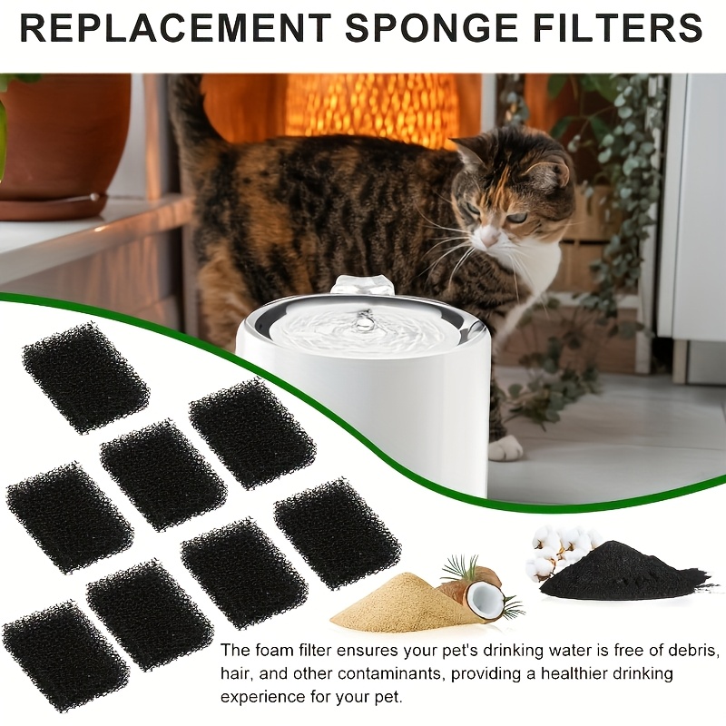 20 stuks schuimfilters voor ka - Pet Fountain Filter Replacement recensie en prijs