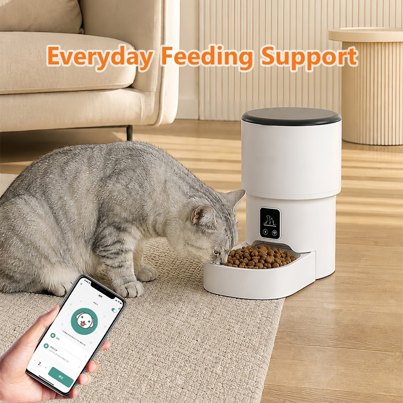 Slimme automatische voerbak vo - Pet Feeder App Control Portion recensie en prijs