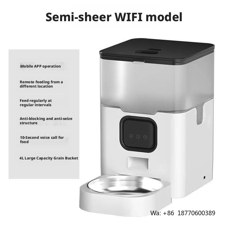Automatische Smart White 4L 6L - Automatic Cat Feeder 6L Timed recensie en prijs
