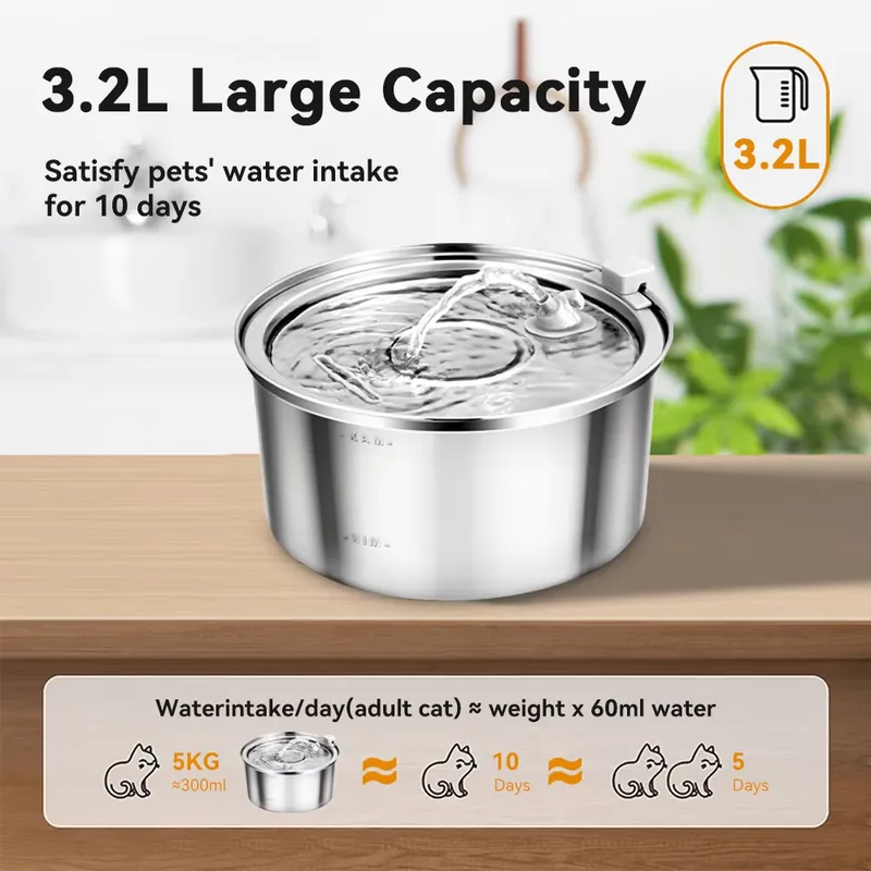 Automatische, slimme drinkfont - Dog Water Fountain Large recensie en prijs