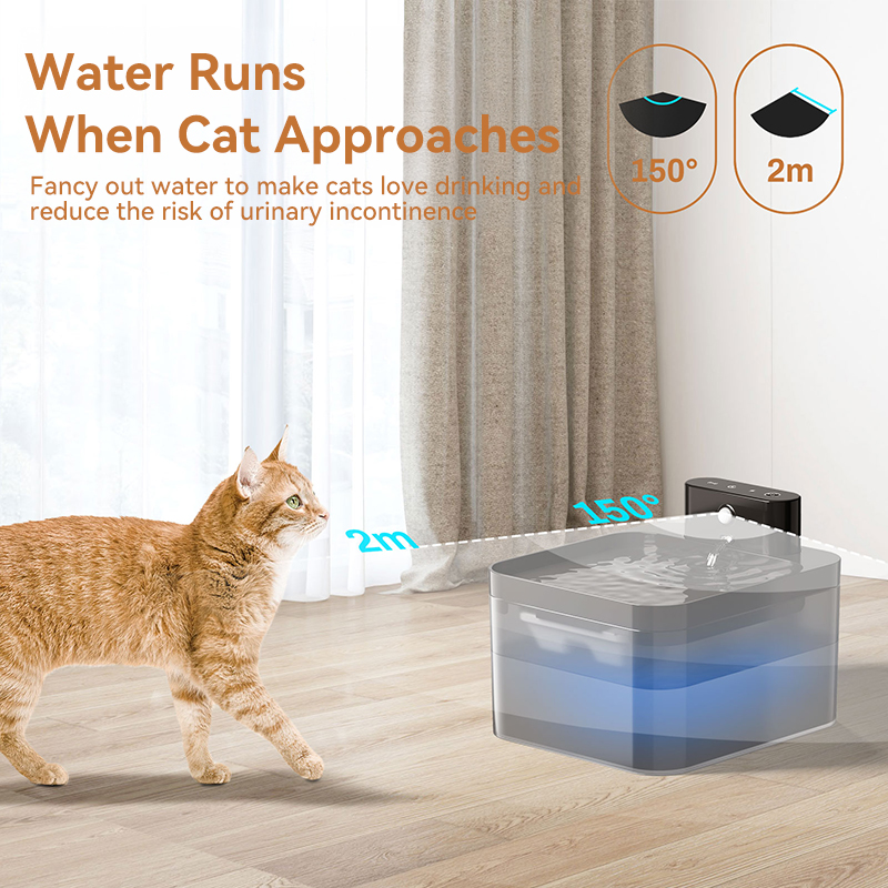ROJECO Draadloze Automatische  - Wireless Pet Water Fountain Battery recensie en prijs
