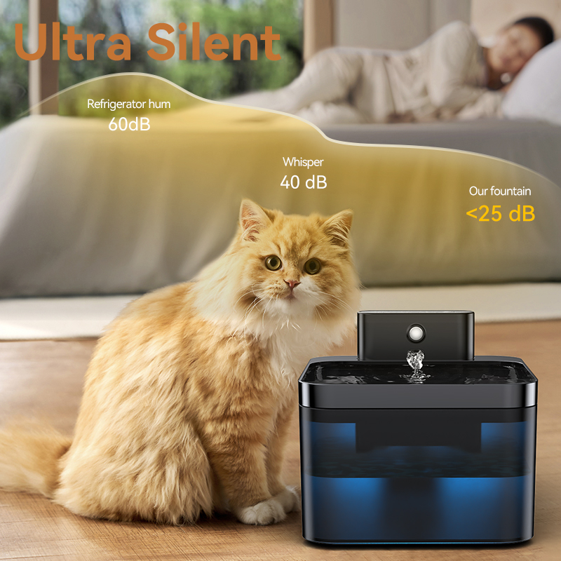 ROJECO Draadloze Automatische  - Wireless Pet Water Fountain Battery recensie en prijs
