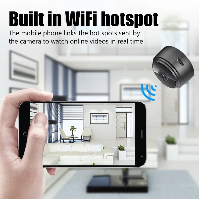 A9 WiFi Mini Camera Draadloze  - Smart Pet Feeder Camera Wifi recensie en prijs